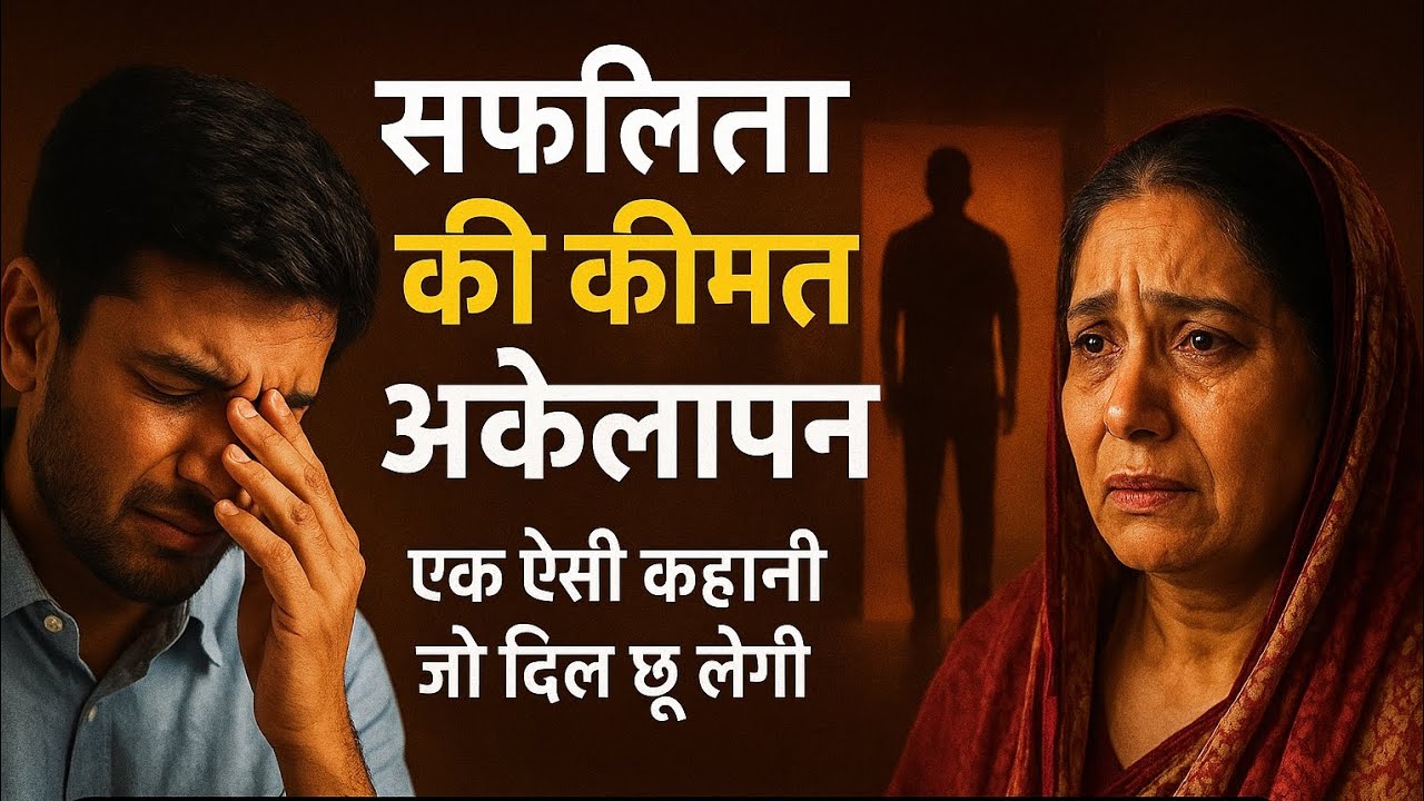 सफलता की कीमत – अकेलापन | एक ऐसी कहानी जो दिल छू लेगी | Real Life Emotional Story