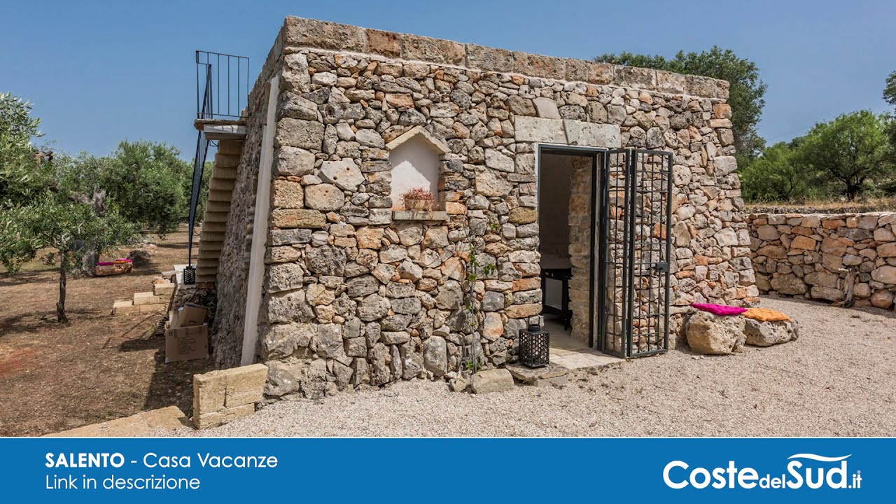 909 - Costruzione Tipica Salentina a TORRE SAN GREGORIO - Case Vacanza SALENTO - COSTE DEL SUD.it