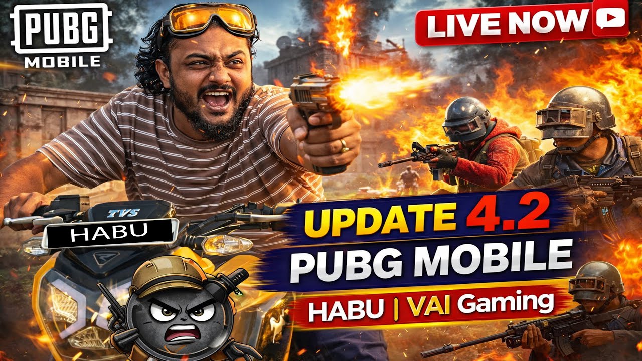 New Update 4.2 Live 😈 Enemies Panic Mode On! | PUBG Mobile🔥HABU丨VAI Gaming