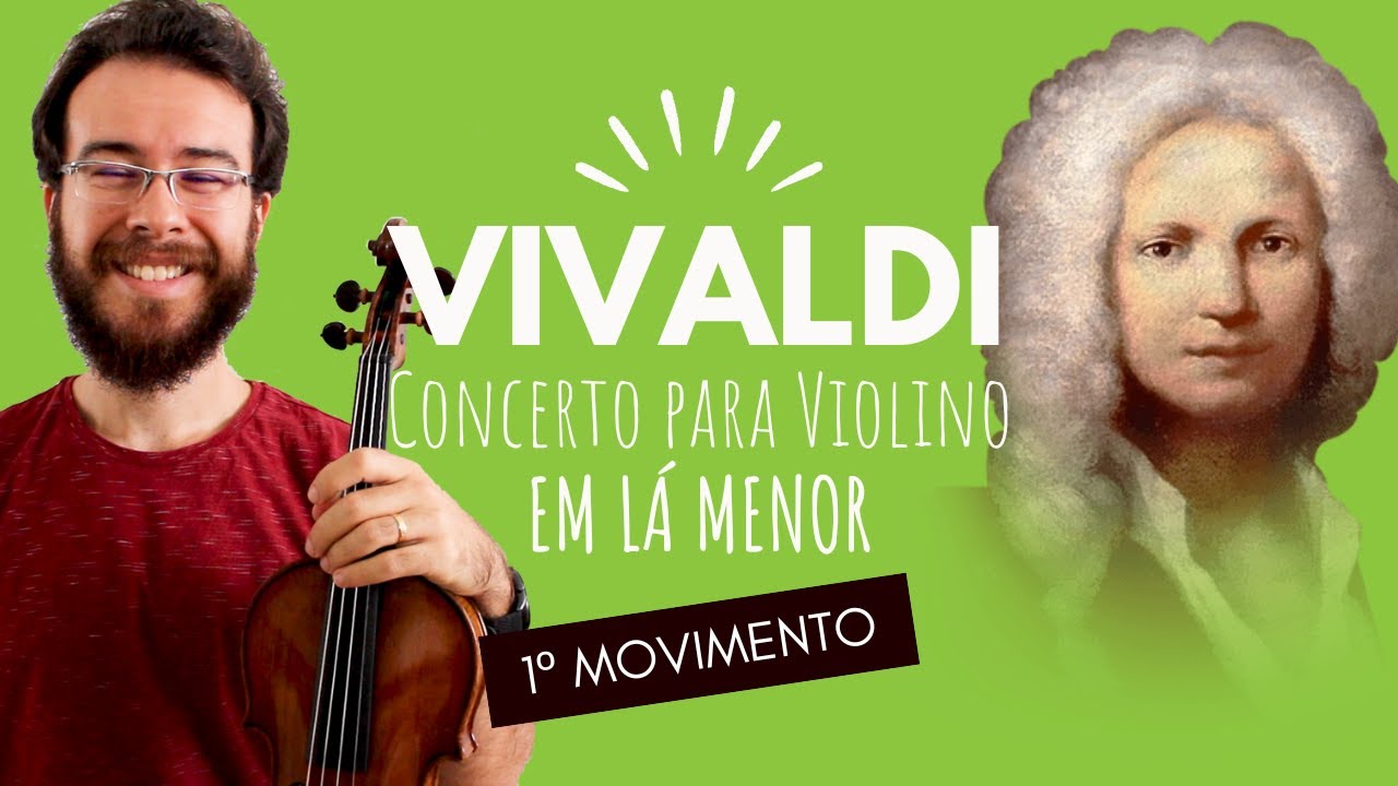 A. VIVALDI | CONCERTO EM LÁ MENOR (RV 356) | 1º MOVIMENTO (TUTORIAL)