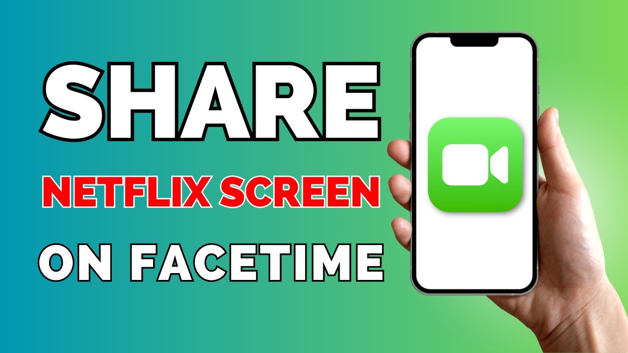 How to Share Netflix Screen On Facetime (Shareplay)