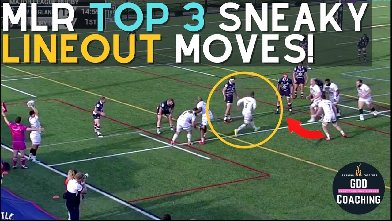 MLR Top 3 Sneaky Lineout Moves! | Rugby Analysis | Major League Rugby 2021