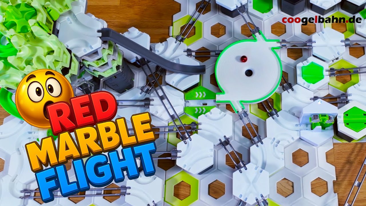 GraviTrax RED MARBLE FLIGHT | Crazy Sprünge über den Trichter