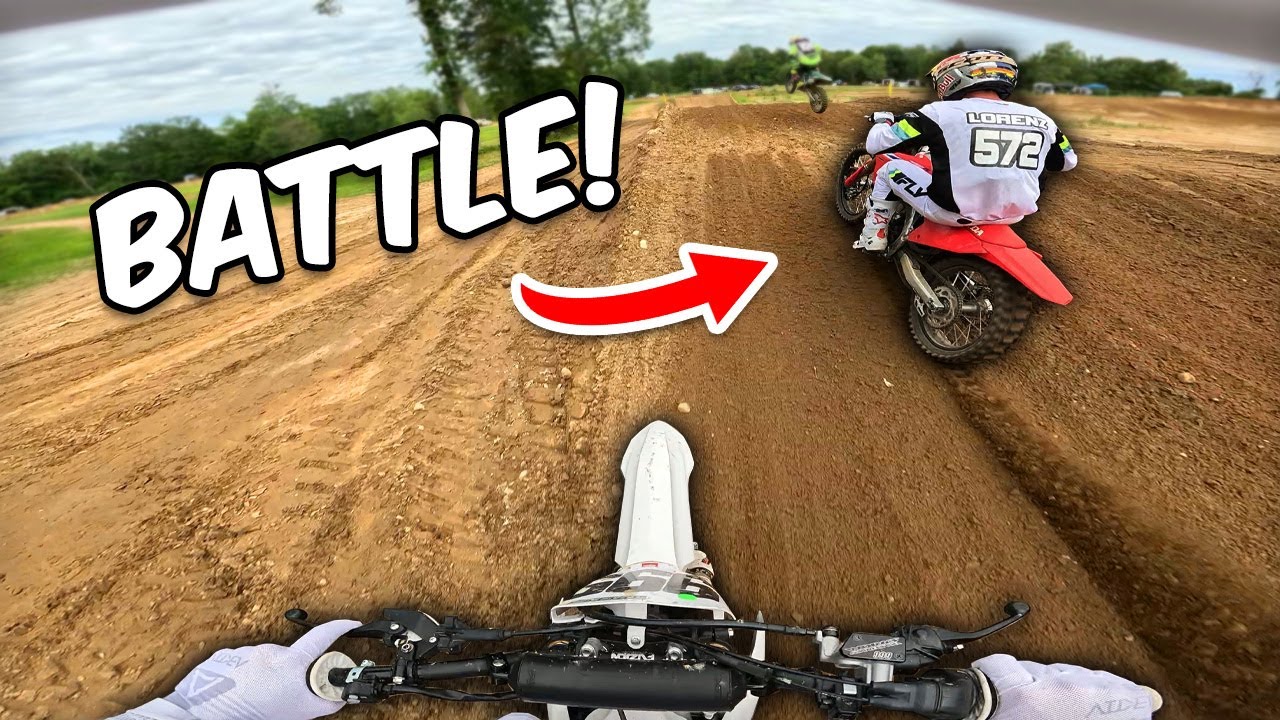 BATTLING With The Pros at Martin MX Park!