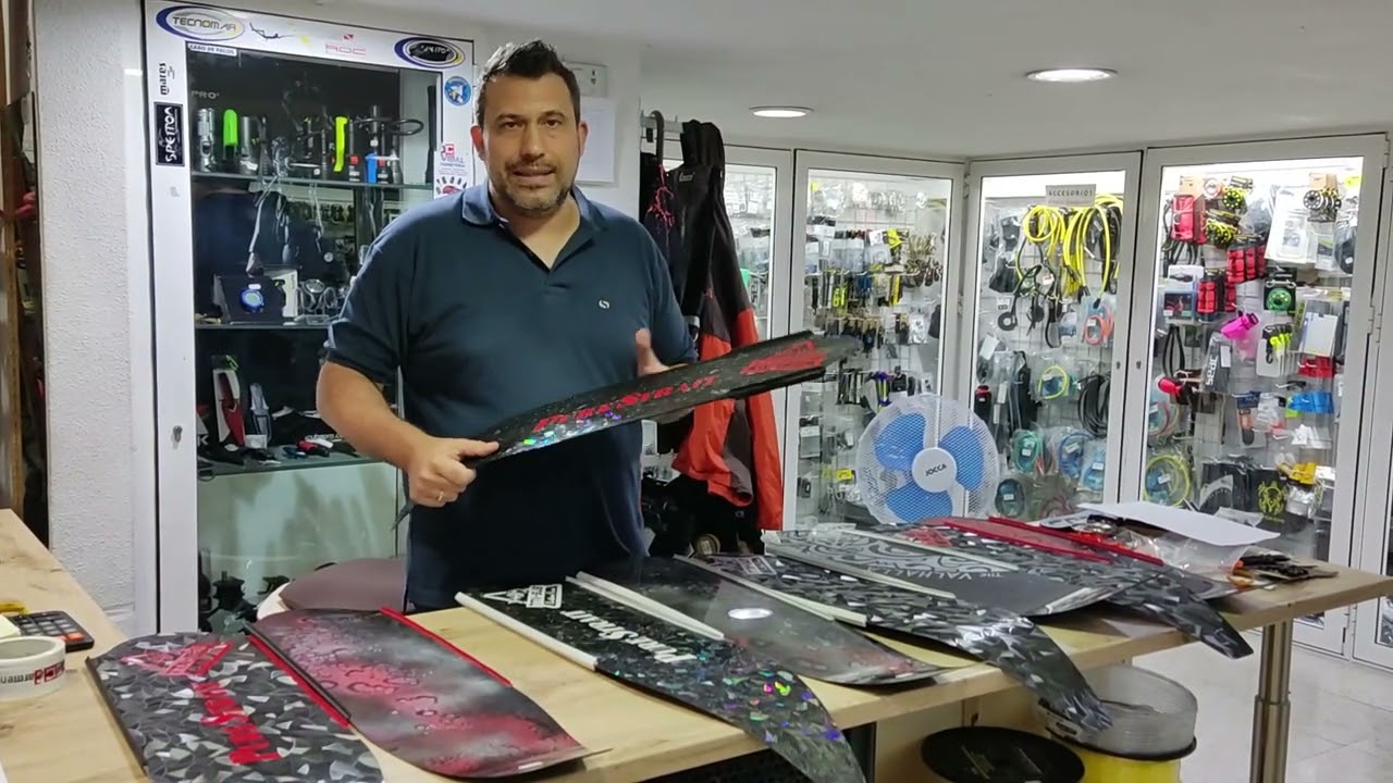 Vemos las palas de carbono TTNSUB