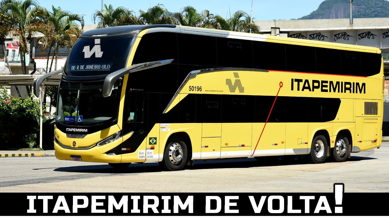 MOVIMENTO DE &Ocirc;NIBUS NO RIO DE JANEIRO | RODOVI&Aacute;RIA NOVO RIO A VIA&Ccedil;&Atilde;O ITAPEMIRIM EST&Aacute; DE VOLTA