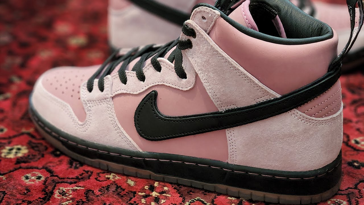 Trying on the Nike SB x KCDC Dunk High Pro 