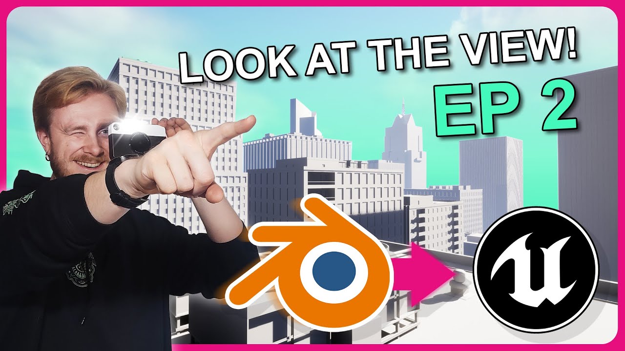 Lets Create an ENV #2 - Make Modular and Procedural buildings with Blender and Unreal engine!