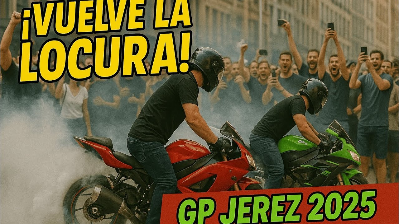 Vuelve la LOCURA!!! - MOTOGP Jerez 2025 #motos #motogp #jerez2025 #motovlog #rutasenmoto #locura