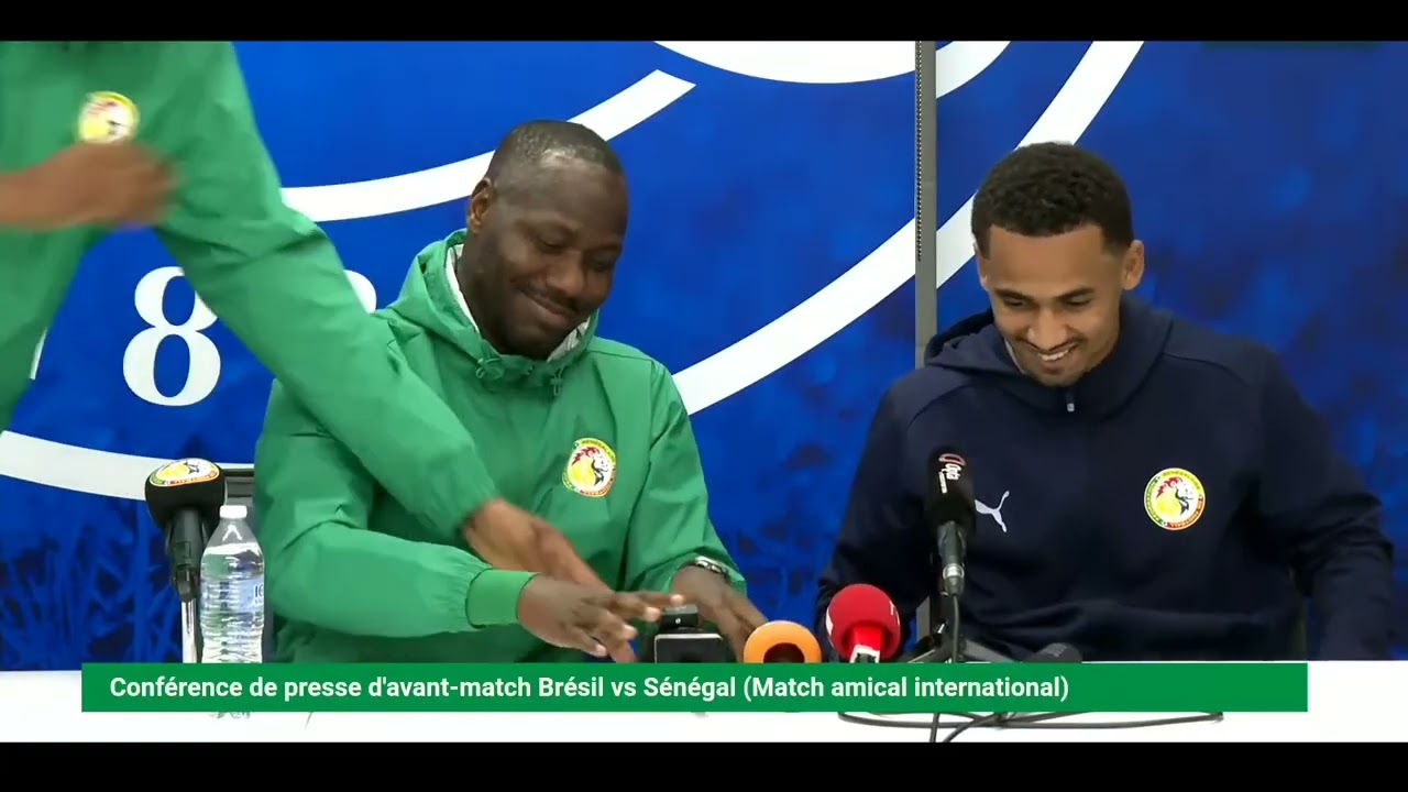 Match amical Brésil vs Sénégal : conférence de presse d'avant match