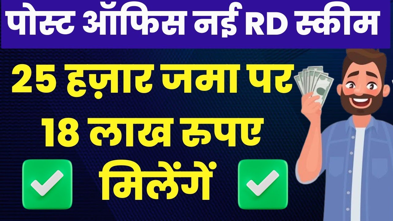Post Office RD Plan 2025 | Recurring Deposit | Post Office RD scheme - Full Details | RD account