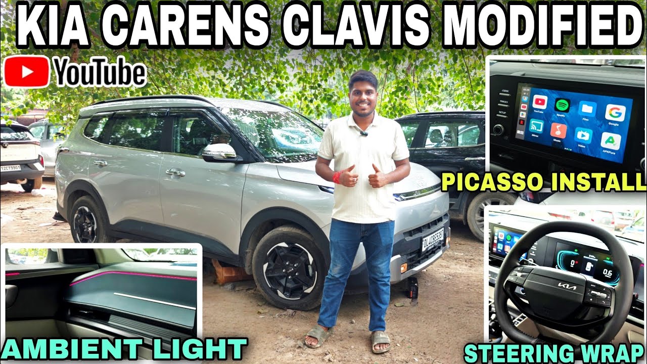 2025 KIA CARENS CLAVIS MODIFIED BASE TO TOP✅WITH PRICING✅KIA GENUINE ACCESSORIES ✅ CRUISE CONTROL