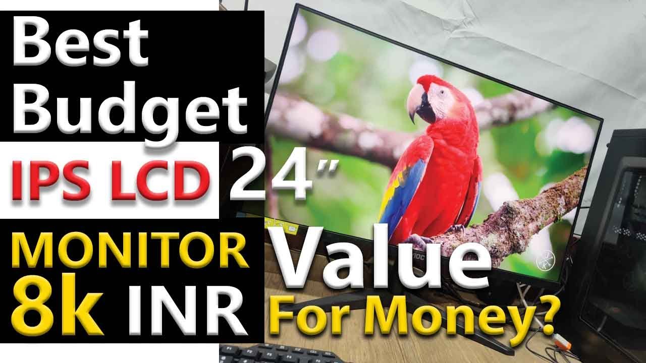 AOC 24B1XHS 24inch LCD Monitor - Best Budget FullHd IPS Monitor - Unboxing, Viewing Angles & Review!