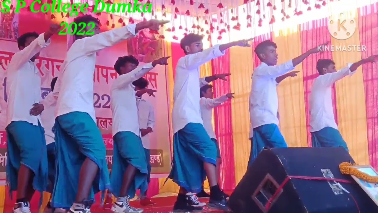 SAJNI RE NEW SANTHALI DANCE #VIDEO//Santhal pargna sthapna diwas. S P College Dumka 2022