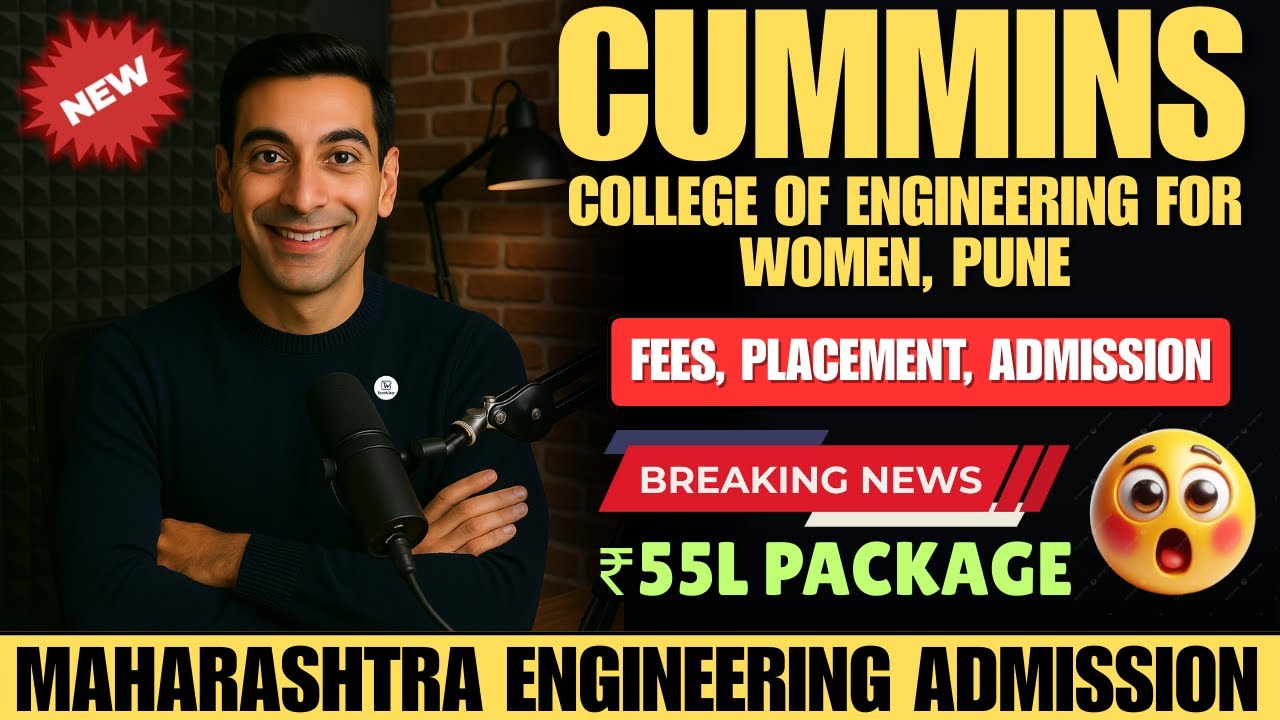 India's FIRST Women's Engg College 😲 Cummins Pune College | Cutoff, Fees, Reality Check | TestWizer