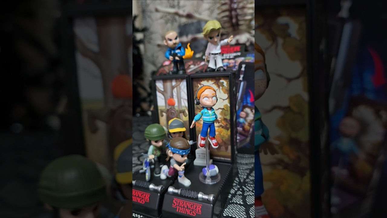 part 4🔥Unboxing my last 2 YuMe Stranger Things Upside Down Capsule series 3