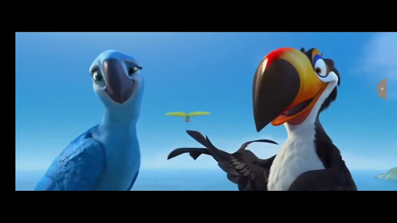 Río (2011) Rafael aprende a volar con Blu y Perla (Doblaje Español Latinoamérica)