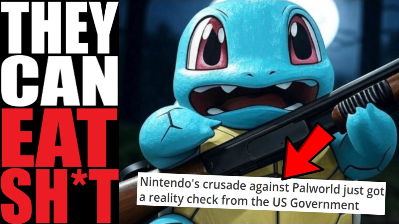 Патент Nintendo, использованный против Palworld, аннулирован. Это серьезный удар по их иску!