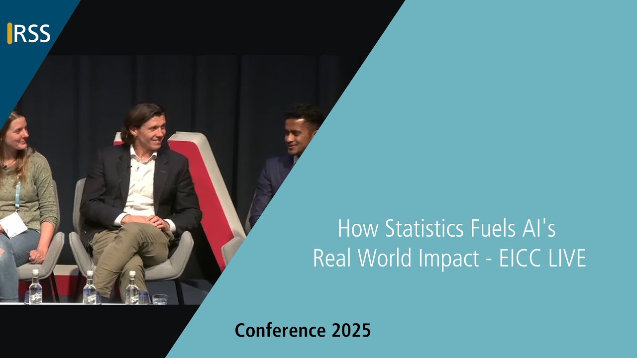 How Statistics Fuels AI's Real World Impact - EICC LIVE