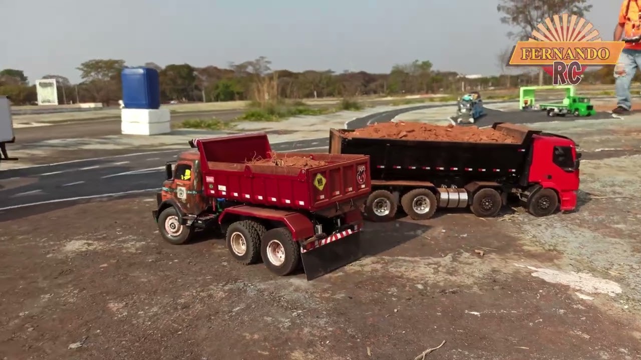 Construção da pista de truckmodelismo e primeiro rolê