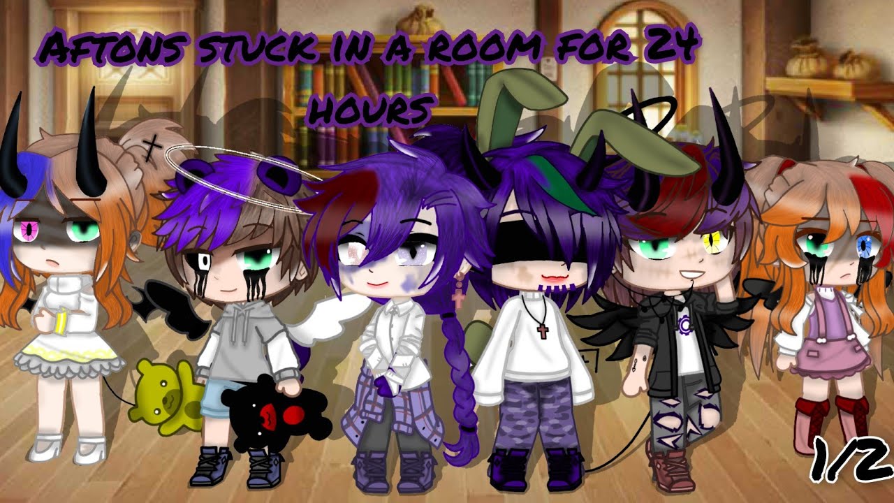 Aftons Stuck in a Room for 24 hours||Lazy|| My au||Not good(too tired)