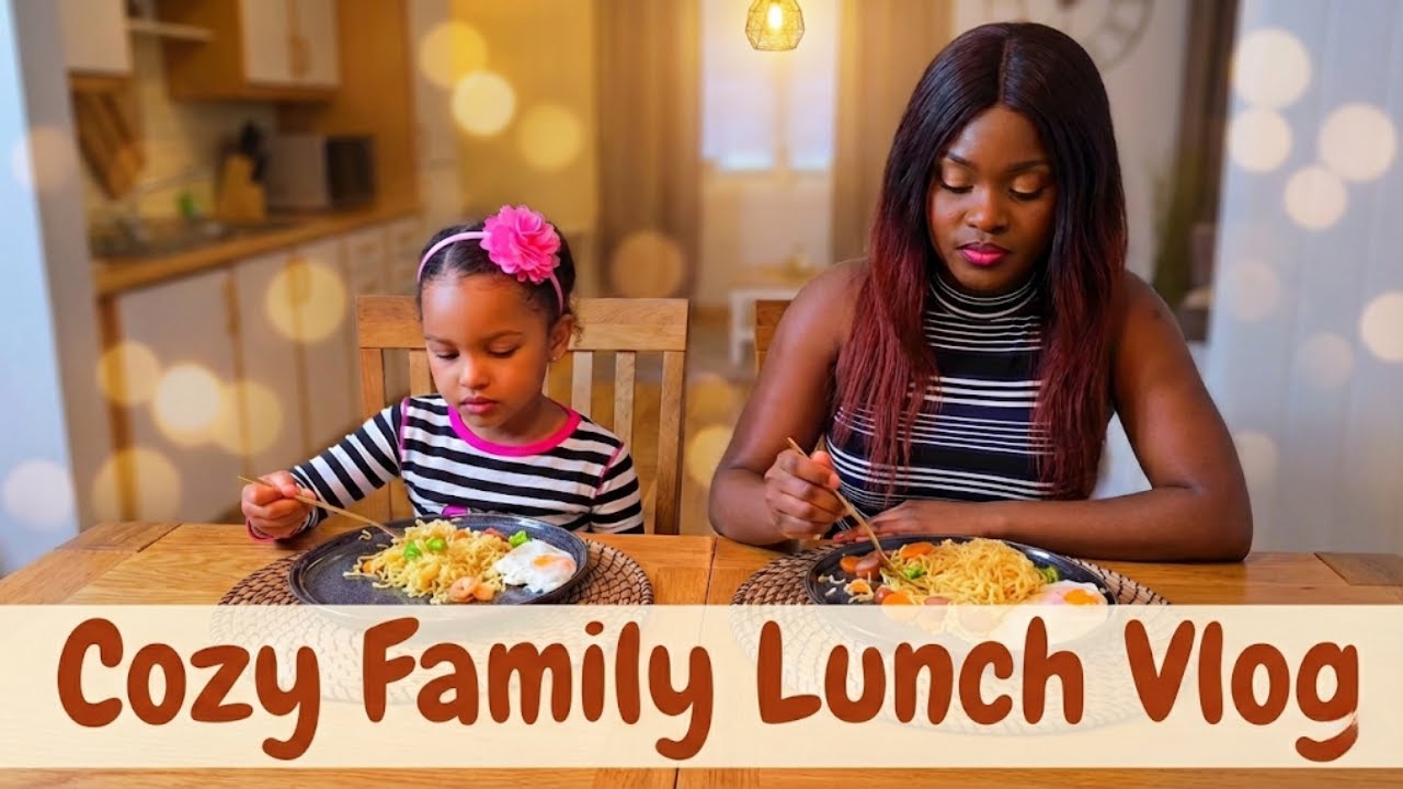 Уютный семейный обед в формате видеоблога ☁️ Настоящая жизнь мамы и обеды с моими дочерьми