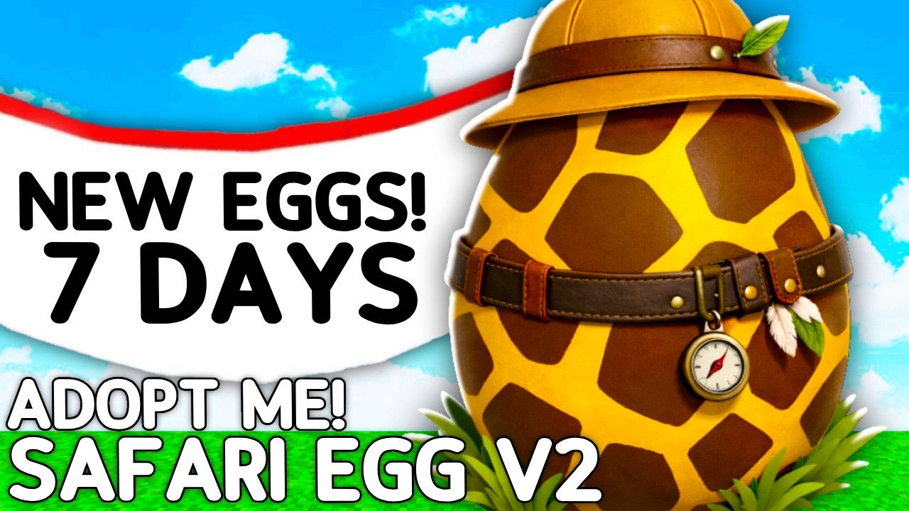 SAFARI EGG VERSION 2! Adopt Me New Egg Update