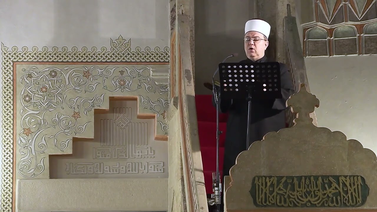 Hutba iz Gazi Husrev-begove džamije 20.12.2024. - hafiz Mensur Malkić