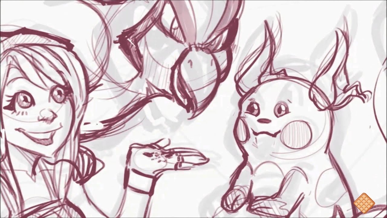 Let's Draw: Santuzza's Pokemon Team (Original Character)
