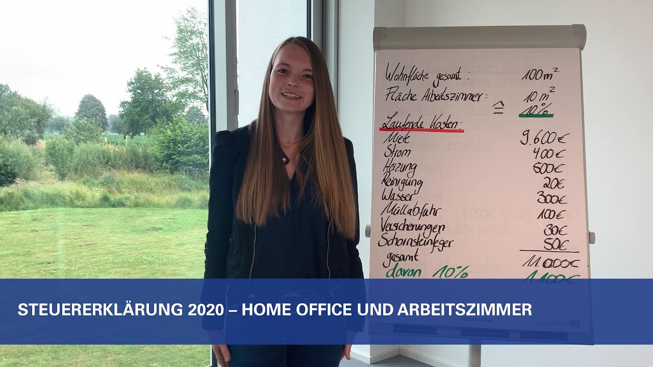 Steuererklärung 2020 - Home Office und Arbeitszimmer | deimel FACHINFO