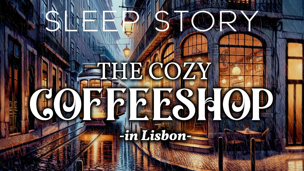 A Rainy Caf&eacute; Stay in Lisbon: A Cozy Bedtime Story (The Lisbon Coffeeshop)