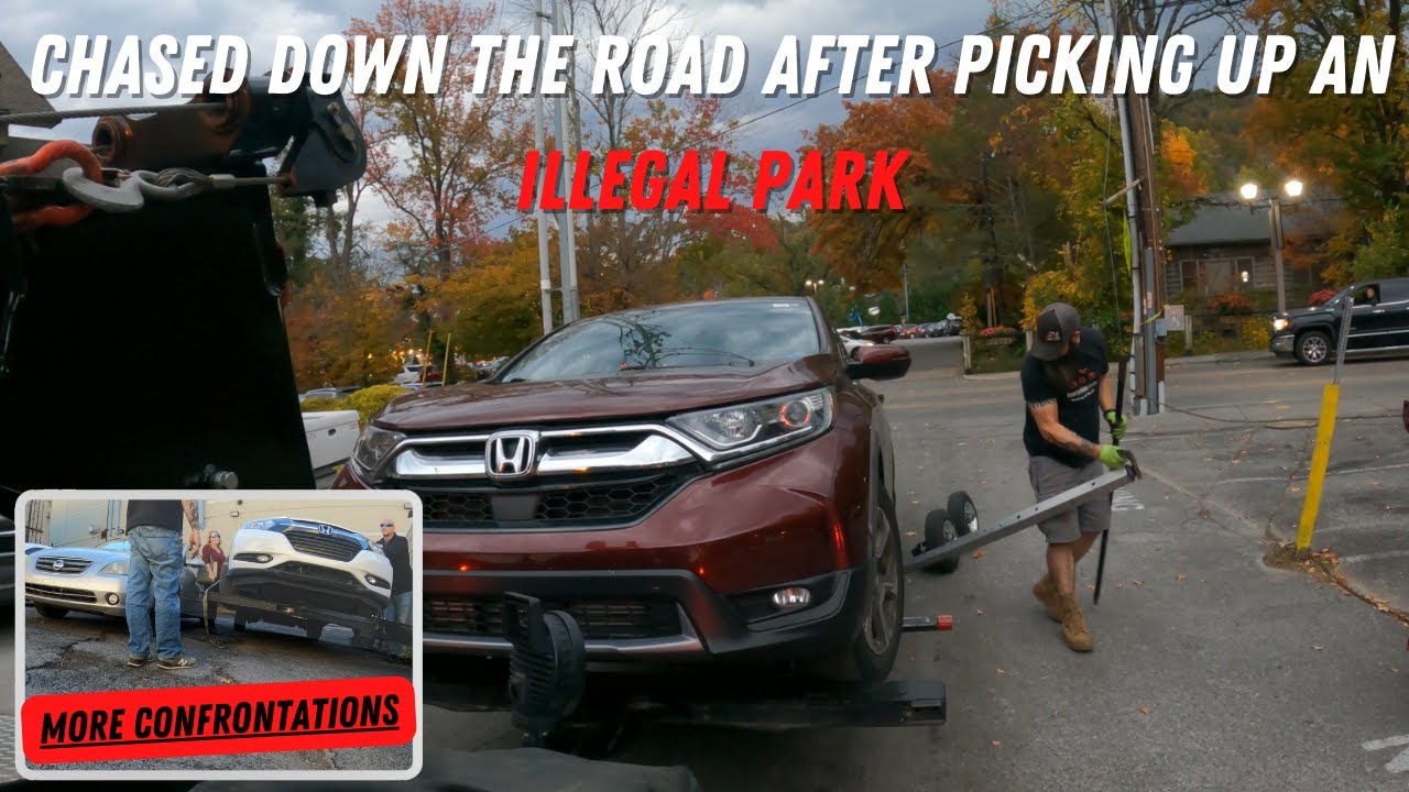 The Owner Of This Illegally Parked Car Chased Us Down The Road To Get It Back | & More Confrontation