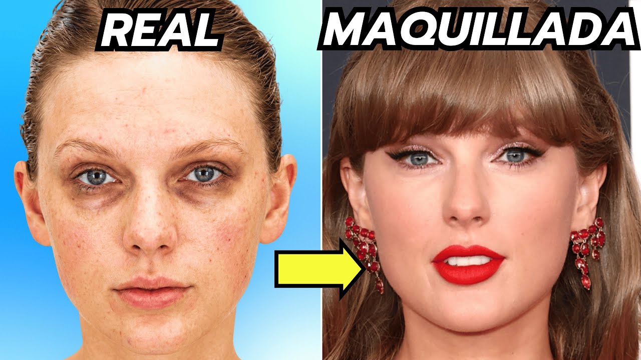 15 Celebridades Irreconocibles SIN Maquillaje - INCREÍBLE
