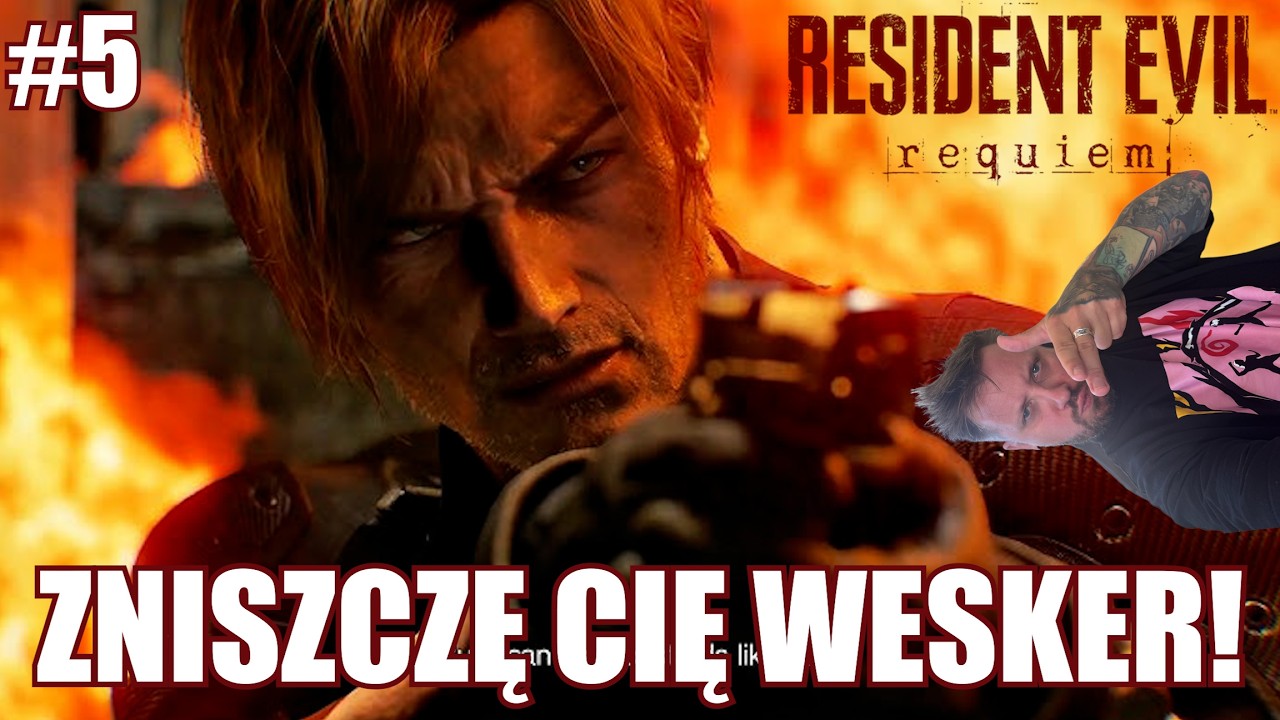 RESIDENT EVIL REQUIEM #5 - Czy to WESKER za wszystkim stał?