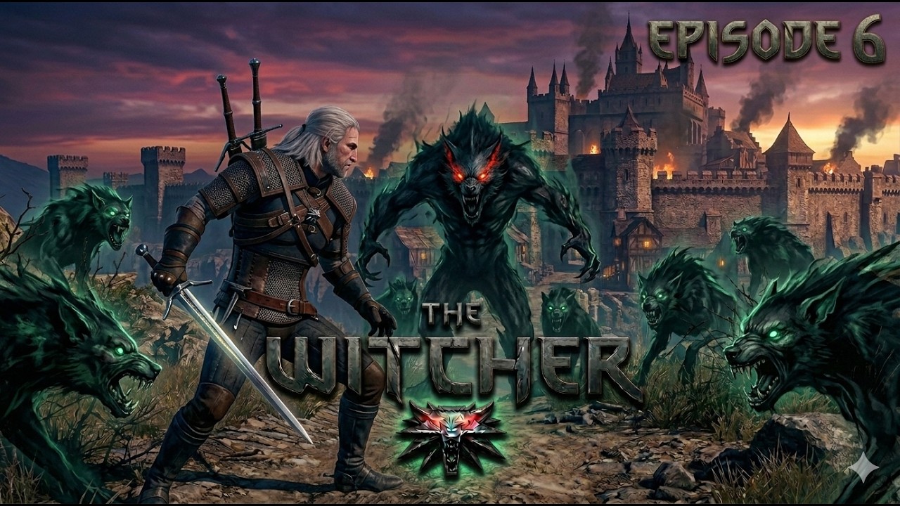 Hunting Salamndra and The BEAST Boss Battle - The Witcher - Episode 6
