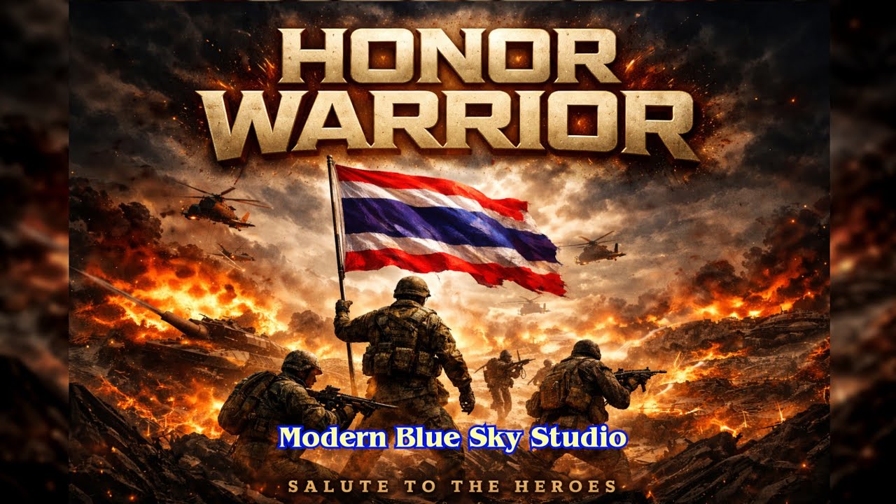 Honor Warrior (lyrics) | Official MV 🇹🇭 Modern blue sky Studio 🇹🇭 