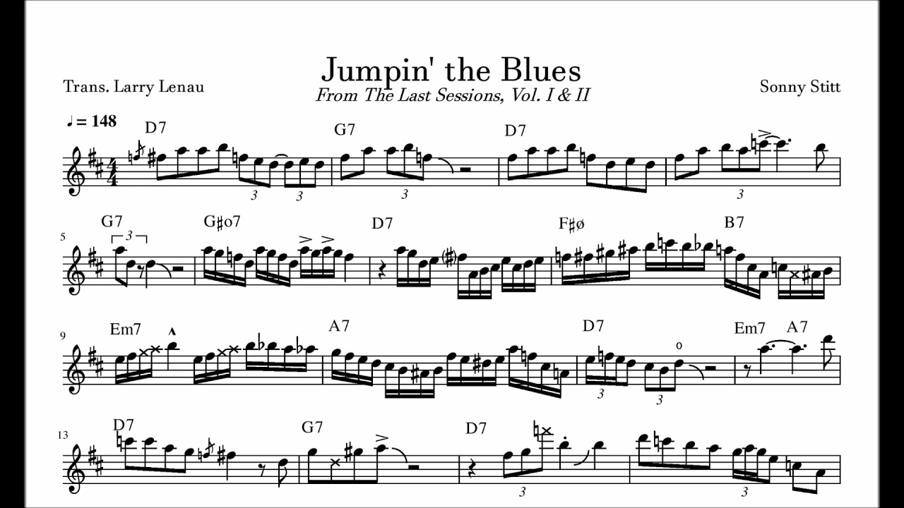 Sonny Stitt's Solo on 