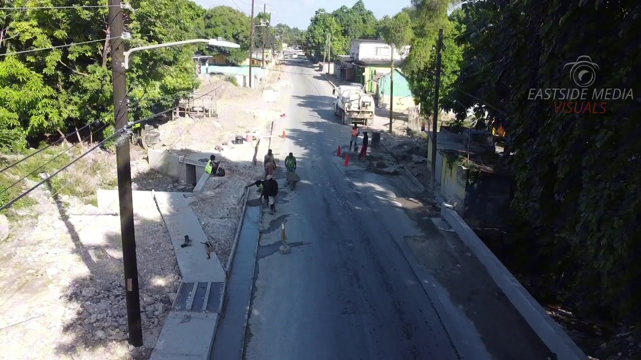 DUHANEY AND SPRINGFIELD COMING ALONG SECTION OF THE SOUTHERN COASTAL HIGHWAY IMPROVEMENT PROJECT