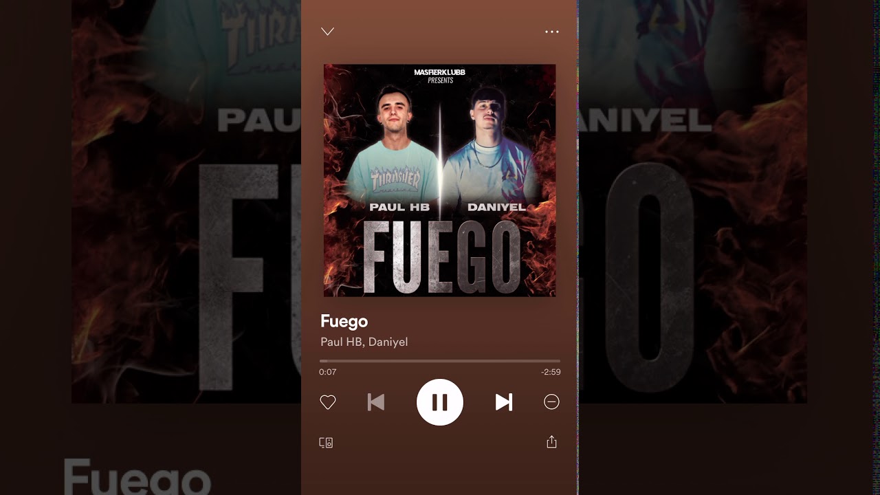 Fuego (feat Daniyel) Paul HB