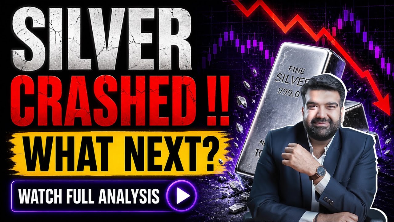 🚨 Silver Crash: Panic Selling or Lifetime Buying Opportunity? | Silver Price Analysis #silver 