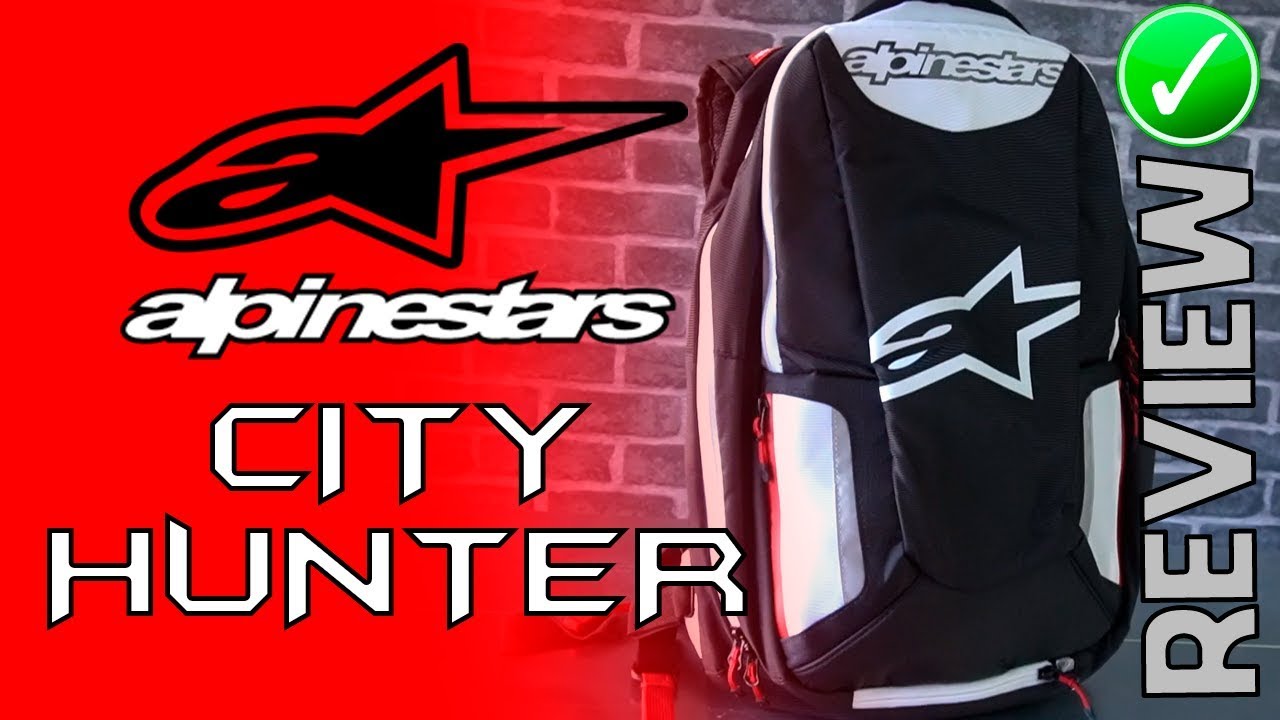 2 em 1! O melhor Porta Capacetes!! Alpinestars CITY HUNTER