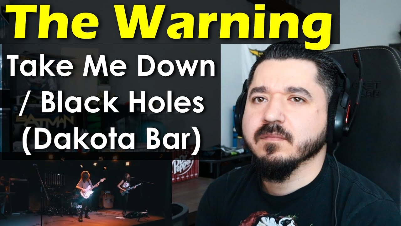 THE WARNING - Take Me Down / Black Holes LIVE Dakota Bar 2018  | FIRST TIME REACTION DAKOTA BAR