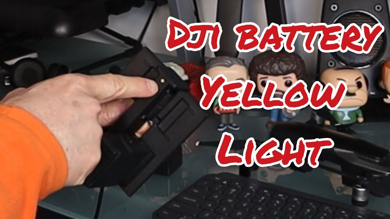 DJI Mavic Air Battery Won't Charge Yellow Light