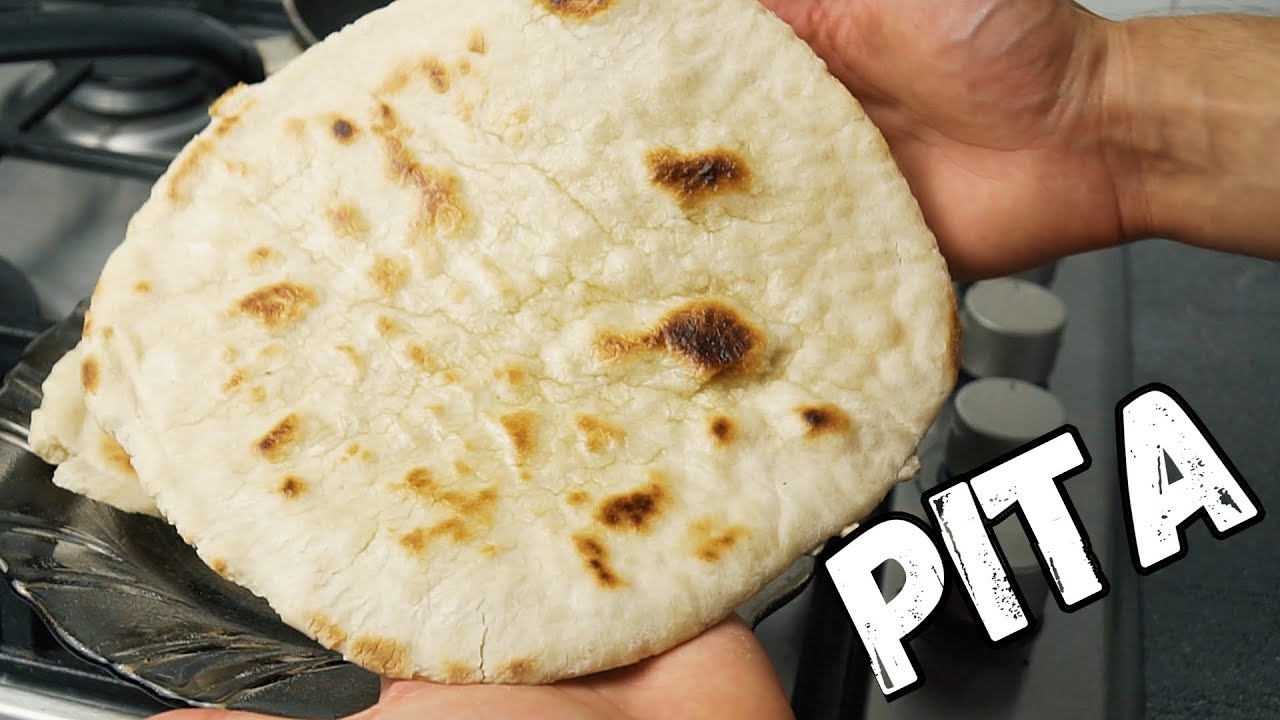 Jak zrobić chleb PITA - prosta grecka pita z patelni