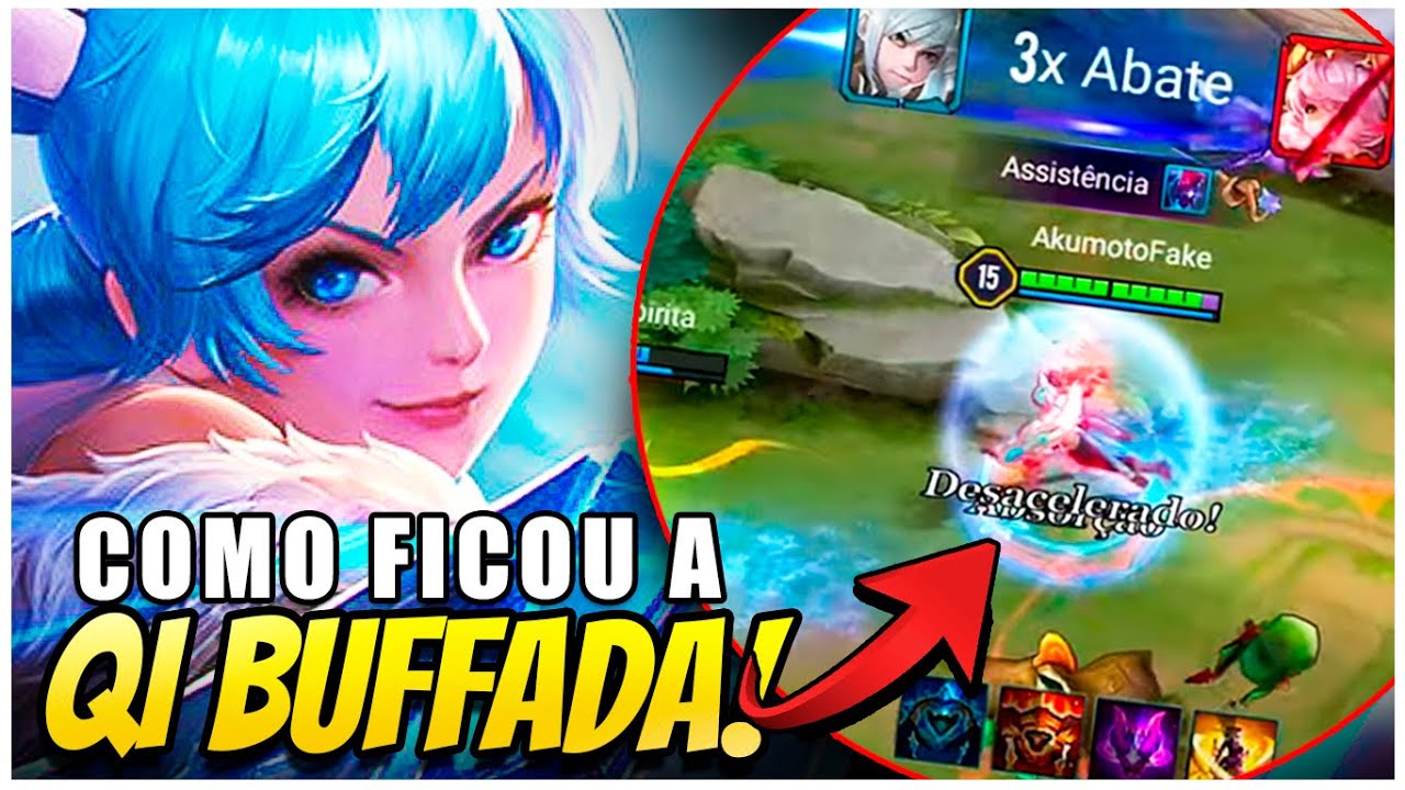 A QI DEPOIS DO BUFF - Arena of Valor