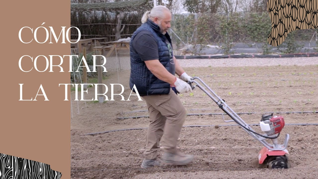 Cómo CORTAR la TIERRA para sembrar PATATAS