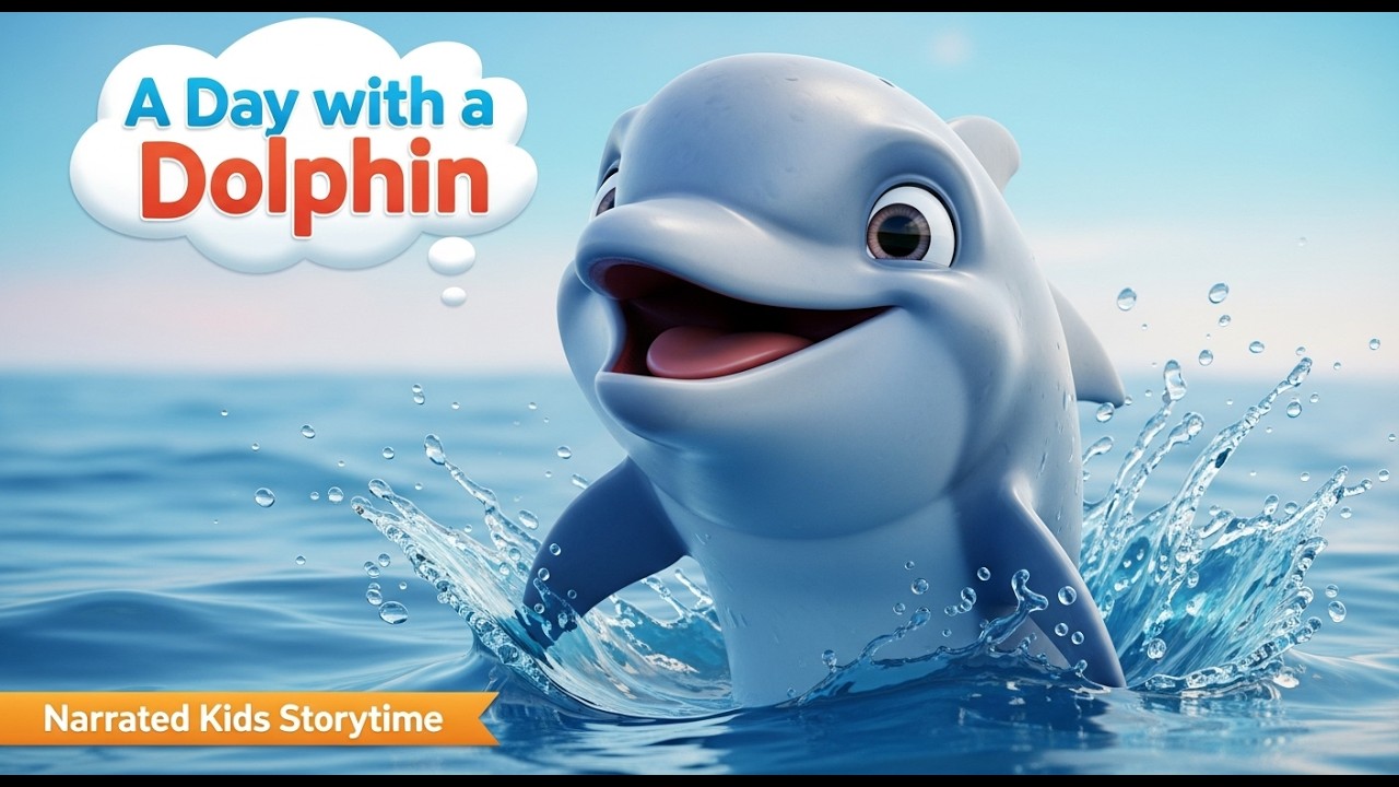 Bedtime Stories for Kids | The Sleepy Dolphin Ocean Adventure | Sleep Story