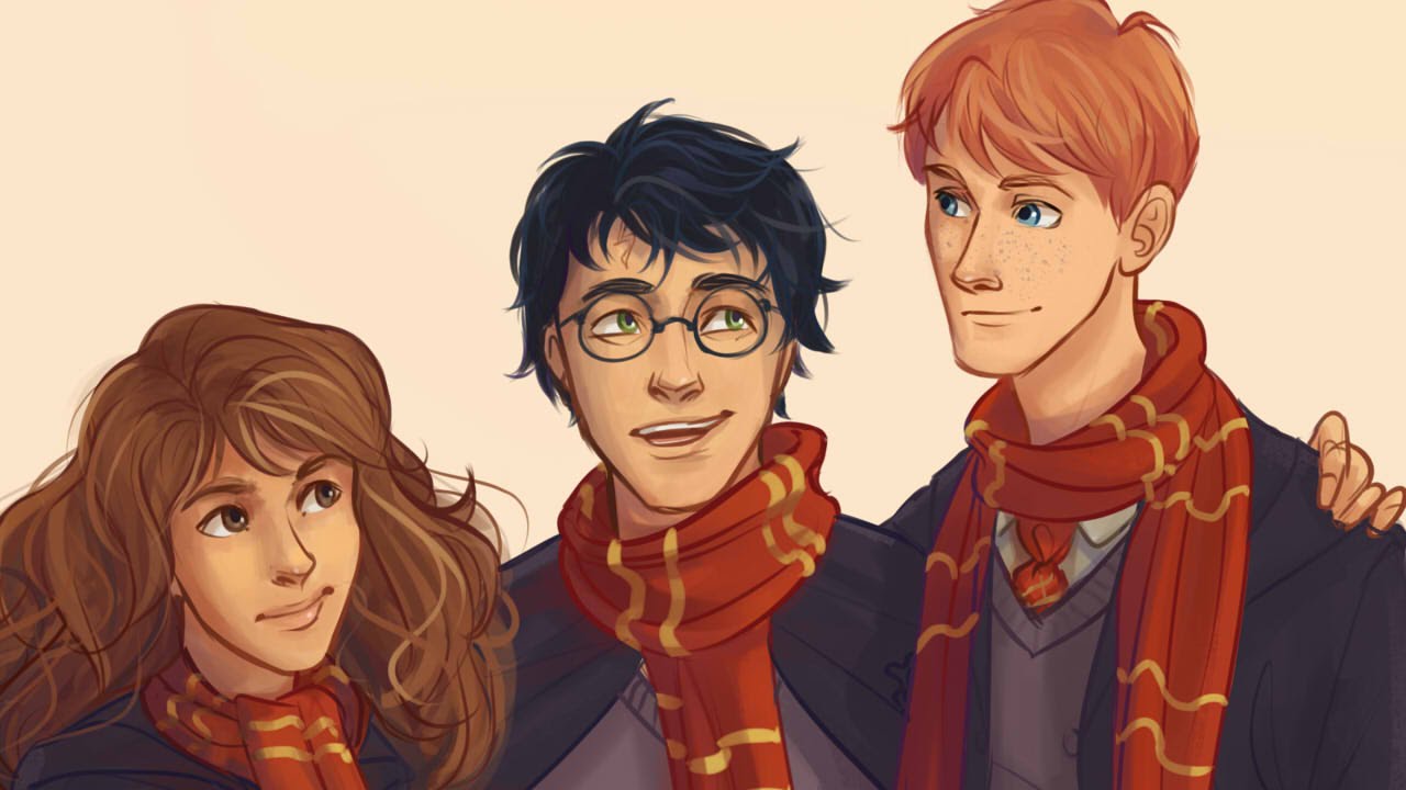 Speed Drawing | Harry Potter Trio