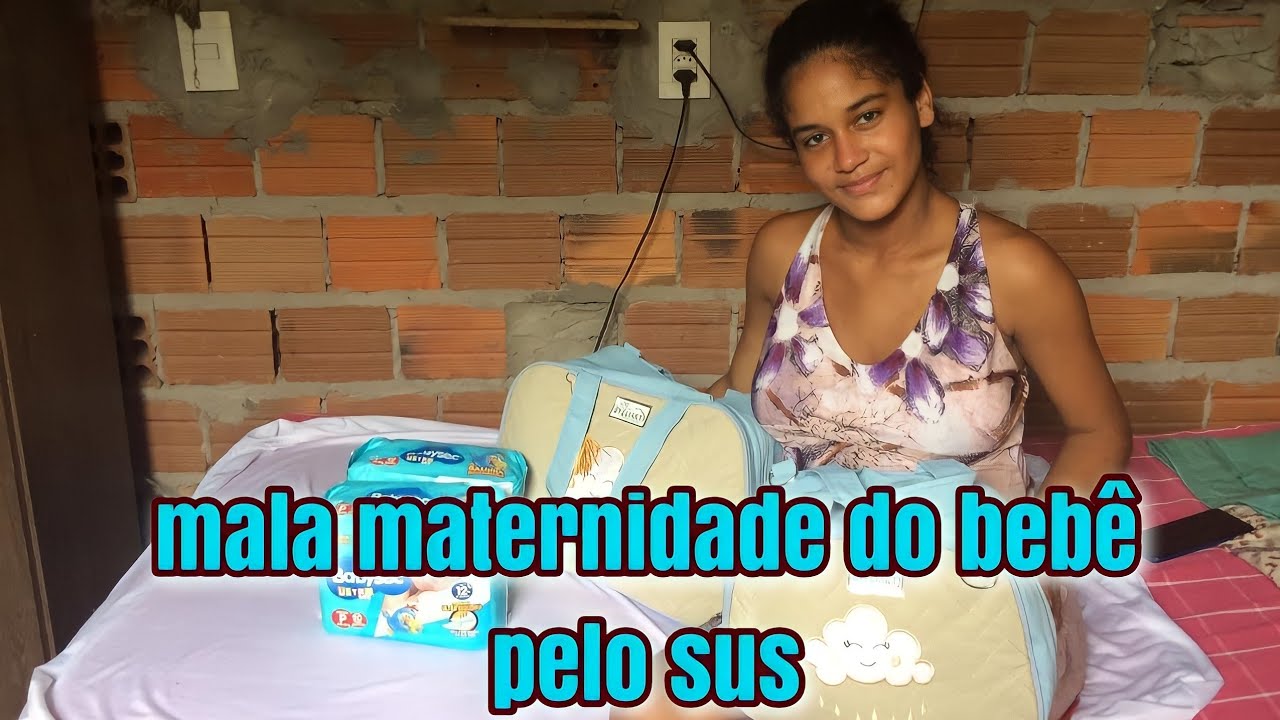 ARRUMANDO a MALA MATERNIDADE do BEBÊ o que vou levar