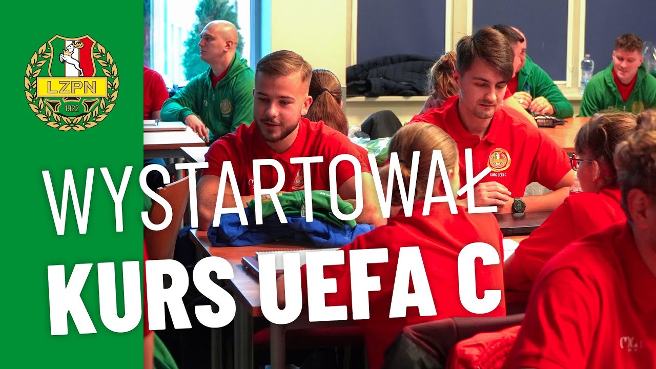 KOLEJNA GRUPA WKRACZA W ŚWIAT SZKOLENIA - PIERWSZA SESJA KURSU UEFA C